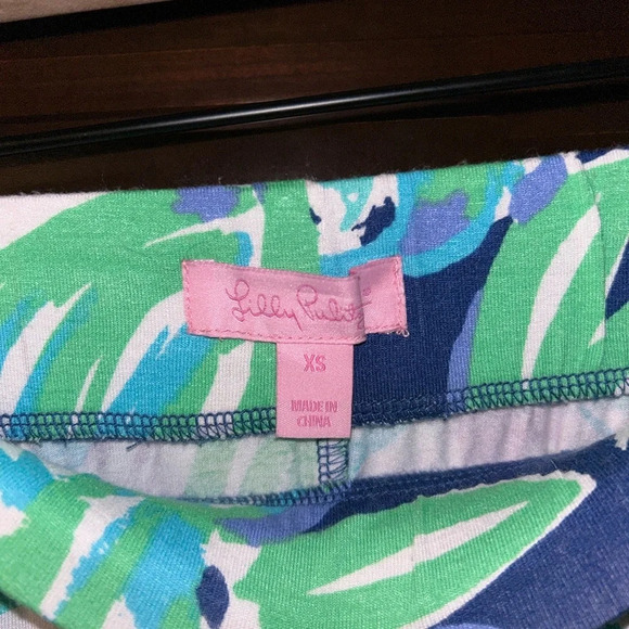 Lilly Pulitzer Midi Skirt Resort Navy Uptown Preppy Beach Summer Vacation - Picture 3 of 3